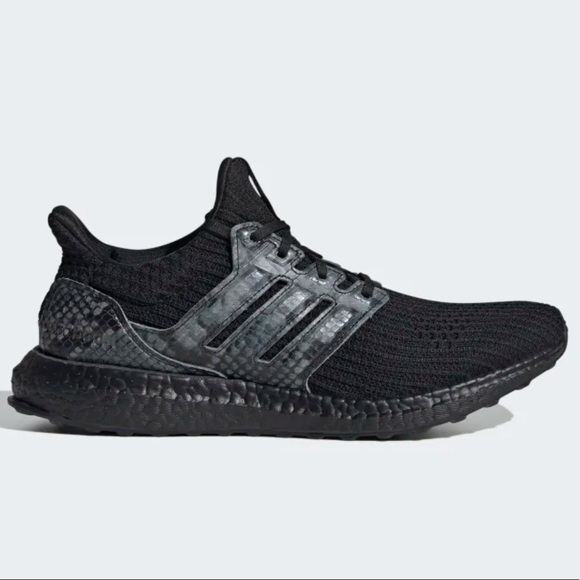 🆕 Adidas Ultra Boost Animal Pack DNA Black Python Sneaker FZ2733 Mens 8/Women 9 - Picture 2 of 12